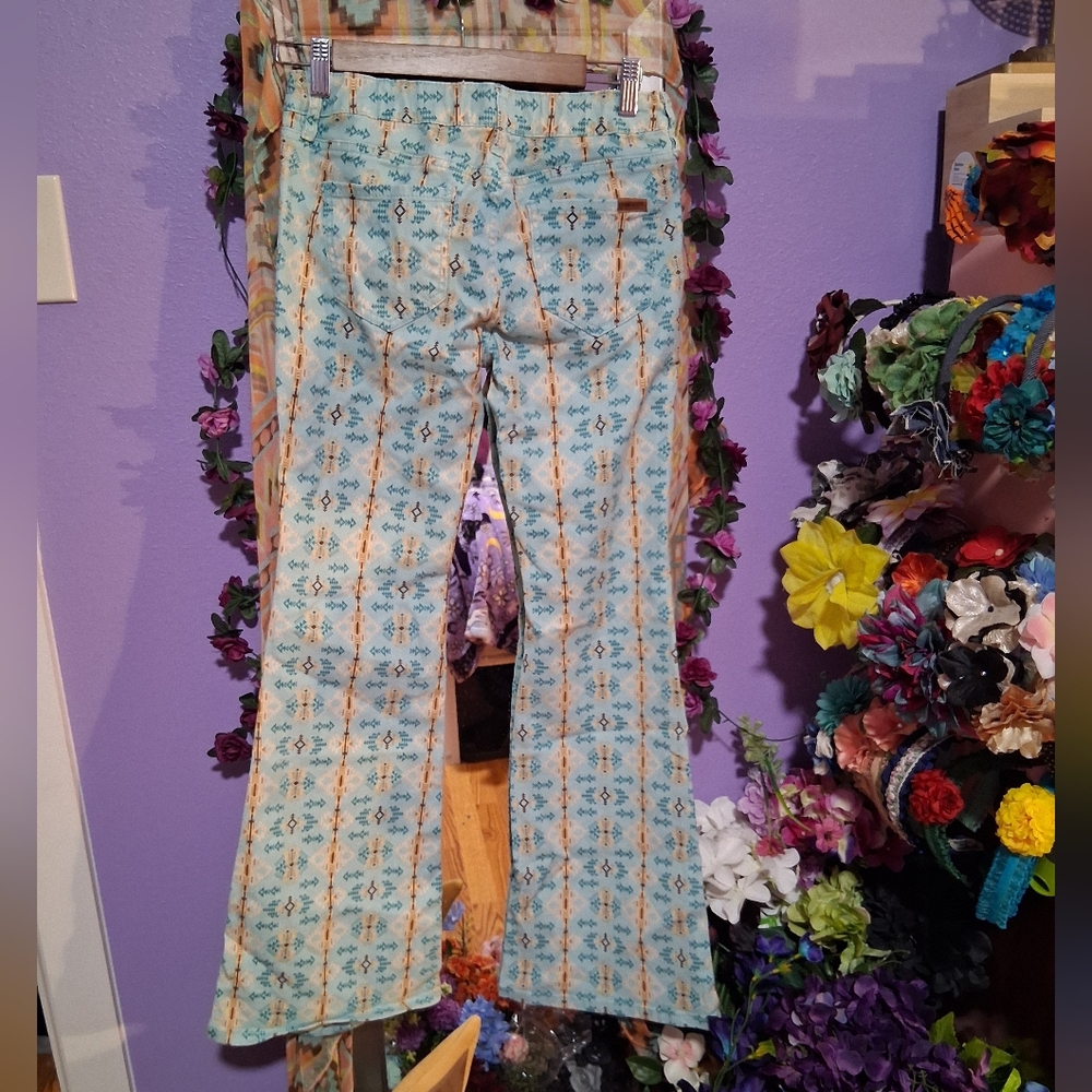 Stylish Kids Patterned Jeans - Picture 4 of 5